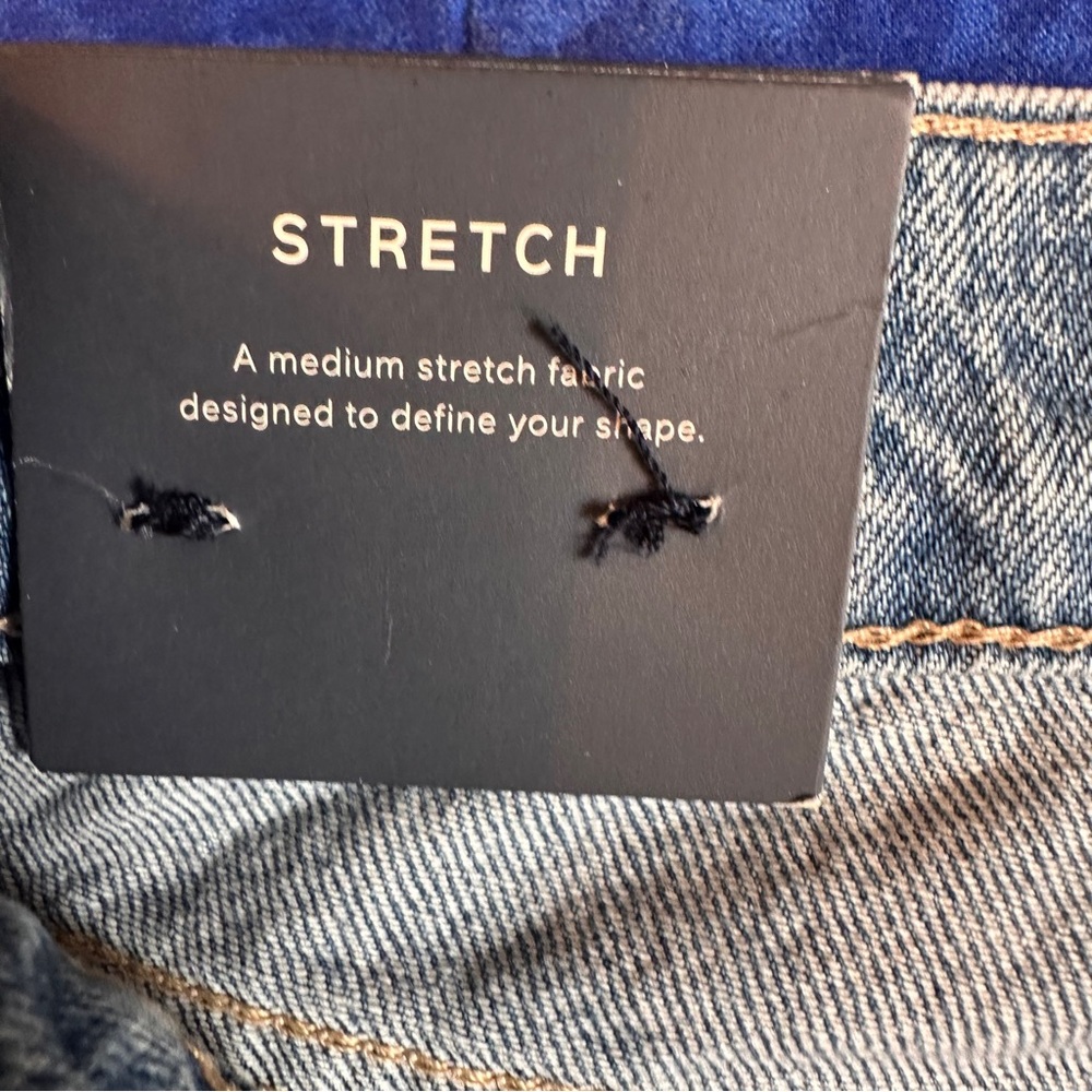 NWT GAP Cheeky Straight High-Rise Light Blue Stretch Denim Ankle Jeans Sz. 26L - Picture 9 of 9
